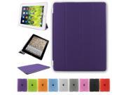 Ultra Thin Magnetic Smart Cover Back Case For Apple iPad 2 iPad 3 iPad 4 Screen Protector Stylus Cleaning Cloth