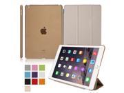 Tablet cases PU Leather Magnetic Smart Cover Clear Hard PC Back Case for iPad Air 2 ipad 6 Stylus Screen Protector Cleaning Cloth