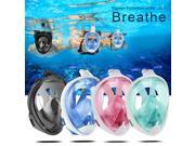 AMT Snorkel Mask Easy Breath Full Face Snorkeling Diving Water Sports For GoPro