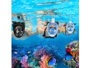 AMT Snorkel Mask Easy Breath Full Face Snorkeling Diving Water Sports For GoPro