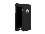 For iPhone 6 6s Plus Hybrid 360° Full Body Protection Acrylic Hard Case Skin Tempered Glass
