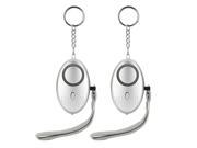 [Pack of 2]AMT Multi purpose Safety Alarm 130dB Smart Emergency Alarm Personal Anti attack Anti Lost Keychain