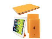 iPad 2 Smart Cover PU Leather Magnetic Case Stand Wake Up Sleep Color_Orange