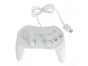 Classic Pro Controller for Nintendo Wii Game Remote White