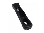 Black Silicone Case Motion Plus Sensor for Nintendo Wii Remote