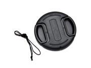 62mm Snap On Lens Cap for Camera Lens