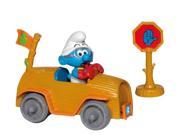 BANDAI Smurfs car Smurfs action figure 56773