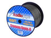 Audiopipe PW025SILVER 0 Gauge Silver Power Wire 25 Spool