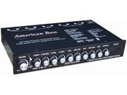American Bass AB7BV 7 Band Parametric Equalizer Digital Display
