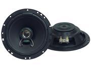 6.5 VX Series 2 Way Slim Mount Coaxial Speakers 180W 90W RMS Pair
