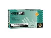 High Five Powder Free Industrial Grade Latex Gloves X Large