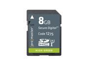 Promaster High Speed SDHC 366X Card 8GB
