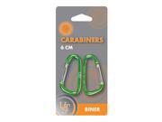 UST 6 cm Carabiners 2 Pack Assorted Colors