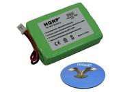 HQRP Battery for Sportdog DC 25 SDT00 11908 650 052 KINETIC MH750PF64HC Replacement for Remote Controlled Dog Training Collar Receivers plus HQRP Coaster
