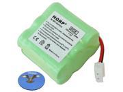 HQRP Battery for Dt Systems Dog Training Collar Transmitter plus HQRP Coaster