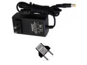 HQRP AC Adapter Power Supply Cord for ToadWorks Effect Pedals plus HQRP Euro Plug Adapter