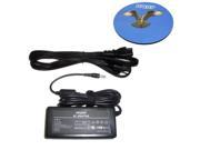 HQRP 65W AC Adapter Charger Power Supply Cord for HP Laptops plus HQRP Coaster