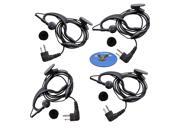 HQRP 4-Pack 2 Pin External Ear Loop Hands Free with Push-to-talk Microphone for Motorola Radio Devices SV22C / XT420 / XT460 / XTN446 / XTN500 / XTN600 / XU1100 HQRP 4-Pack 2 Pin External Ear Loop Hands Free with Push-to-talk Microphone for Motorola Radio Devices SV22C / XT420 / XT460 / XTN446 / XTN500 / XTN600 / XU1100