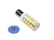 HQRP E12 52 LEDs SMD 2835 LED Sewing Machine Light Bulb Cool White 6000-6500K 110V 3W plus HQRP Coaster HQRP E12 52 LEDs SMD 2835 LED Sewing Machine Light Bulb Cool White 6000-6500K 110V 3W plus HQRP Coaster