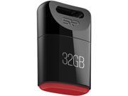 Silicon Power Touch T06 32GB USB 2.0 Flash Drive Black