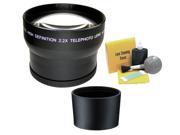 Olympus SP 570 UZ 2.2 High Definition Super Telephoto Lens Includes Necessary Lens Adapter Nw Direct 5 Piece Cleaning Kit
