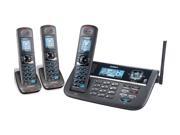 Uniden DECT4086 3 3 Handset Cordless Phone 2 Line DECT 6.0 Wall Mountable New!