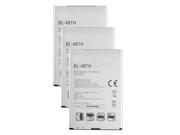 Battery for LG BL 48TH 3 Pack Replacement Battery