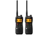 Uniden MHS126 2 Pack Two Way VHF Marine Radio