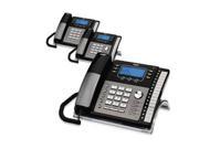 RCA ViSYS 25425RE1 3 Pack 4 Line EXP Speakerphone w Digital Answering System