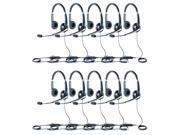 Jabra Voice 550 Duo USB Headset W Noise Reduction System 10 Pack