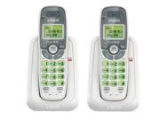 VTech CS6114 Cordless Phone W Interference Free Wide Range 2 Pack New