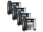 AT T 1070 4 Pack 4 Line Corded Phone w Caller ID