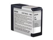 Epson T580700M UltraChrome K3 Light Black Ink Cartridge For Epson Stylus Pro 3800 Professional Edition