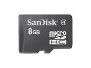 SanDisk SDSDQ008GA46AM microSDHC 8GB Memory Card with SD Adapter