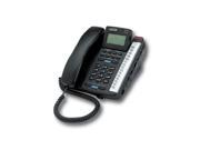 Cortelco ITT 2220 Black Corded Phone 2 Line Operation
