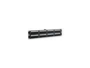 ICC ICMPP48T2C Rack Mount Patch Panel integrated w 2 Male 50 Pin Telco Connector