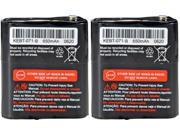 Rechargeable Battery For Motorola 53615 2 Pack