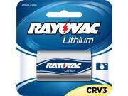 Rayovac RLCRV3 1A Rayovac RLCRV3 1A Digital Photo Lithium Carded CRV3 1 Pack 3.0 Volt 6 packs case CR V3 Lithium Li 3 V DC 1 Pack