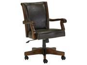 Alymere Home Office Swivel Desk Chair Rustic Brown Alymere Home Office Swivel Desk Chair Rustic Brown