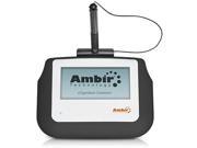 Ambir Technology SP110 NG Imagesign Pro 110 Signature Terminal With Lcd Display 4 X 2 In Wired Usb