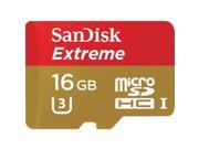 SanDisk SDSQXNE 016G AN6 SanDisk Extreme 16 GB microSDHC Class 10 UHS III1 Pack