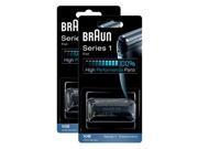 Braun 1000 2000FC 10B 20B_X2 Replacement Foil and Cutter 2 Pack