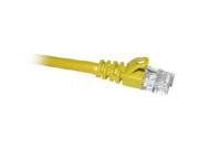 ClearLinks C5E YW 03 M ClearLinks 3FT Cat5E 350MHZ Yellow Molded Snagless Patch Cable Category 5E for Network Device 3ft 1 x RJ 45 Male Network 1 x RJ 4