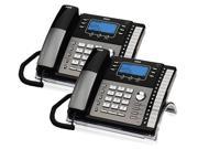 RCA ViSYS 25425RE1 2 Pack 4 Line EXP Speakerphone w Digital Answering System