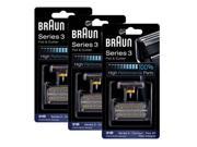 Braun 6000FC 31B 3 Pack Replacement Foil and CutterPack 6000FC 31B