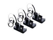 Jabra PRO 9470 with 14201 17 EHS for Polycom 3 Pack Wireless Bluetooth Headset with 3 Wearing Styles