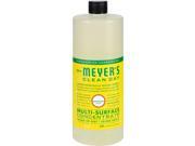 Mrs. Meyer s Multi Surface Concentrate Honeysuckle 32 fl oz Case of 6 Household Cleaners