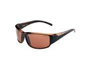 Bolle Keelback Shiny Black Brown with TLB Dark Lens Sunglasses