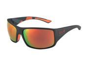 Bolle Tigersnake Matte Black Camo with Polarized Fire oleo AF Lens Bolle Tigersnake Sunglasses