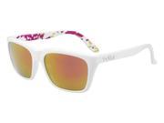 Bolle 527 Shiny White Camo with Rose Gold Lens Bolle 527 Sunglasses